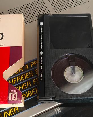 Videocassetta Betamax Sony