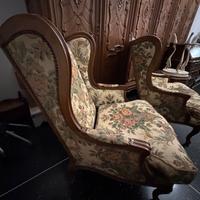 Mobili camera da letto + letto stesso stile.