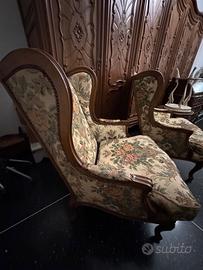 Mobili camera da letto + letto stesso stile.