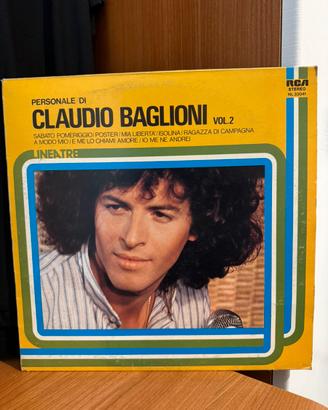 Vinile Claudio Baglioni Personale vol.2