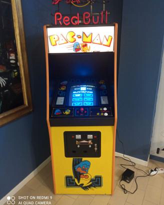 cabinato arcade pac-man midway 1980