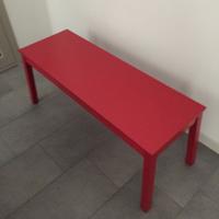 Panchina IKEA rossa