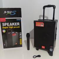 Cassa bluetooth portatile karaoke 10000 watt pmpo 