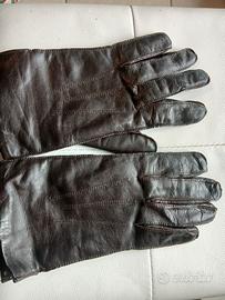 guanti pelle  foderati lana mis.8.1/2