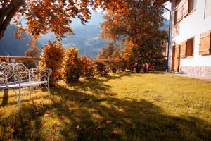 Week end in Baita con giardino speciale autunno