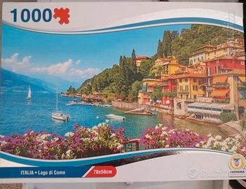 Puzzle 1000 pezzi Italia Lago di Como