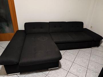 Divano letto con vano contenitor