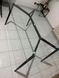 Tavolo in vetro 6 posti