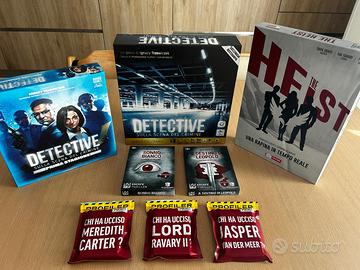 Lotto giochi investiogativi: DETECTIVE + PROFILER