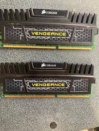 Memorie Ram Corsair Ddr3  8gb per pc fisso