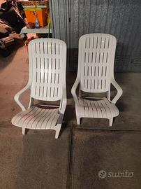 2 sdraio PVC pesante di forma originale 