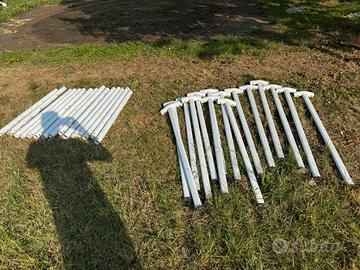 Pali, scaletta e telo piscina Intex Ø4,6m