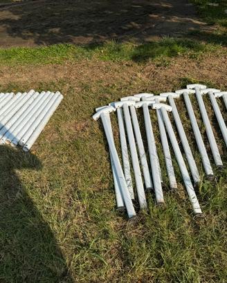 Pali, scaletta e telo piscina Intex Ø4,6m