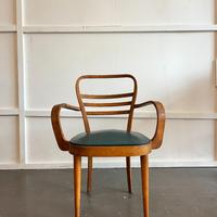 Sedia con braccioli modello Tosca vintage anni ’50