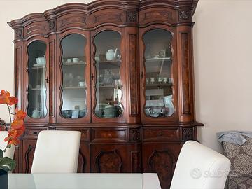 Cristalliera in legno