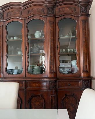 Cristalliera in legno