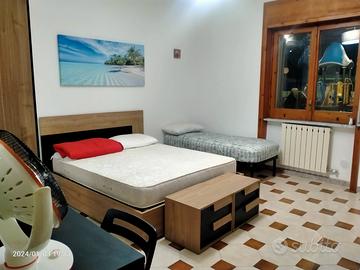 Alloggio con camera bagno e loggetta condivisa