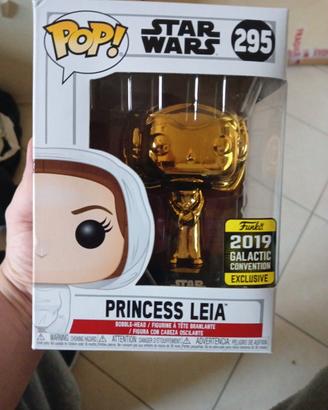 Funko POP Princess Leia #295 Star Wars Chrome