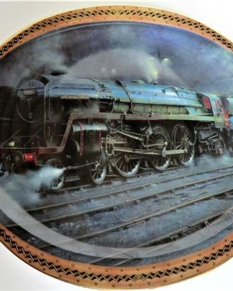 PIATTO LOCOMOTIVA A VAPORE 70051 FIRTH of FORTH
