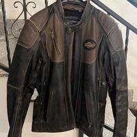 Giacca da moto in pelle harley davidson