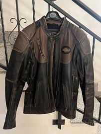 Giacca da moto in pelle harley davidson