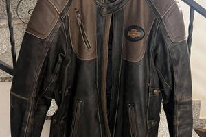 Giacca da moto in pelle harley davidson