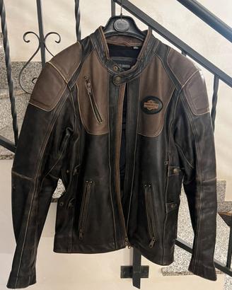 Giacca da moto in pelle harley davidson