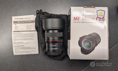 Samyang MF 14mm f2. 8 Nikon Z