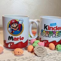 Tazza Kinder sorpresa con Super Mario  