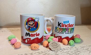 Tazza Kinder sorpresa con Super Mario  