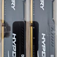 RAM DDR4 Hyperx Fury 16 gb (kit 2 x 8 Gb) 2666Mhz