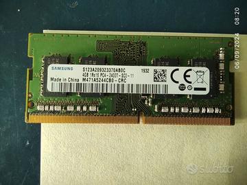 Samsung - Modulo memoria RAM SODIMM 4 GB, DDR4,