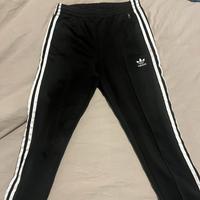 Pantalone nero acetato adidas