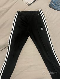 Pantalone nero acetato adidas