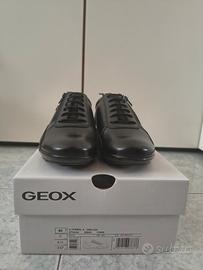 Geox Uomo Symbol – scarpe pelle nera, taglia 40