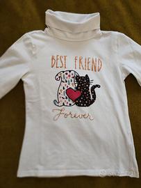 t-shirt bambina 8-9 anni