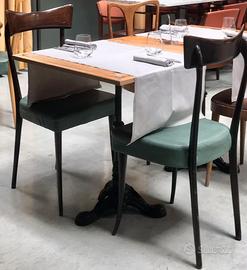Coppia di  SEDIE  anni ‘50  in legno