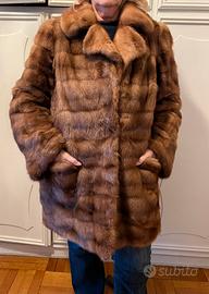 Pelliccia vero visone vintage