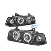 FARI BMW E36 90-99 FONDO NERO ANGEL EYES