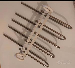 2 Appendiabiti salvaspazio