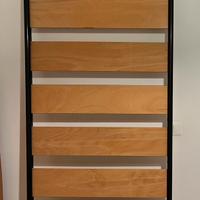 Letto con rete singola consegna immediata