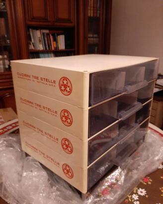 Cassettiera Espositore merceria Cucrini Tre Stelle