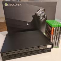 Xbox one x 1TB come nuova + Giochi