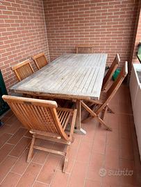 Tavolo da esterno