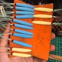 Unghiette artificiali da pesca