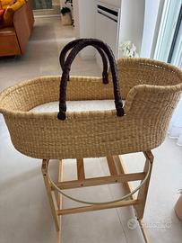 Kidoo Moses -Culla con supporto e materasso