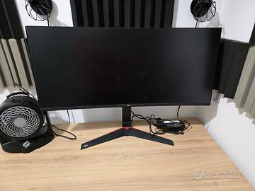 Monitor LG 34" UltraWide Curvo 144Hz G-Sync IPS