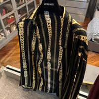 Camicia Versace seta nera