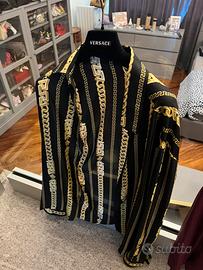 Camicia Versace seta nera