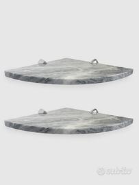 mensole da parete e muro in marmo con kit di monta